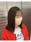 透明感◎/垢抜けヘア/艶髪/名古屋/髪質改善/ミディアムヘア