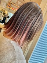 ヘア メイク ココ(hair make coco)&nbsp;【インナー】　範囲広めのピンクCOLOR♪