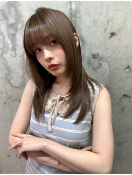 リボン(Libon) 地毛風矯正☆ストレートレイヤー