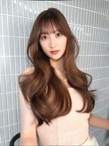 ボタン ハカタ(VOTAN hakata) ◎ 暗めカラー/前髪/顔まわりカット/ブラウンベージュ/博多 ◎