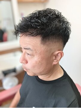 髪部リアン(髪部 lien) 50代パーマ＋白髪染め