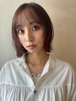 第一印象が決まる!こだわりの【顔周り】はお任せください!一番似合うを見極め、顔周りの表現も思いのまま☆