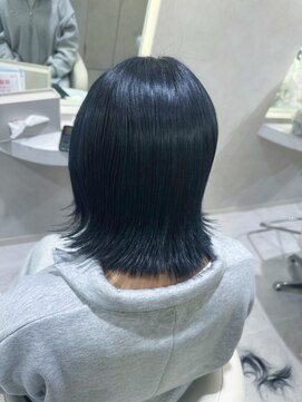 アプリ 南浦和(appri) ［ネイビーブラック］ボブ　38