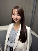 ナチュラルロング　美髪縮毛矯正