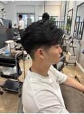 MEN’S HAIR/波巻ツイストスパイラル/フェザーパーマ/船橋