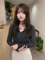 クイ(quii)&nbsp;韓国レイヤーカット/ヘーゼルベージュ/髪質改善