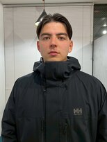 ワク(WAKU) 【WAKU】メンズ/センターパート/メンズショート