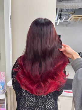 アライブ ハラジュク(ALIVE harajuku) 【ALIVE yu-ki ブリーチ ダブルカラーグラデーションカラー】