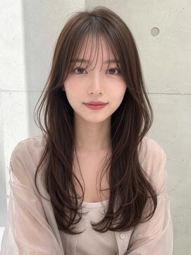 ノア 三宮店(NOA) 【NOA】王道ロングレイヤーシースルーバング艶髪美髪髪質改善