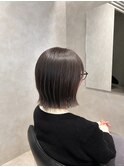 切りっぱなしボブ