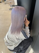 アース オーセンティック 草津エイスクエア店(EARTH Authentic) 淡色ラベンダーの透明感