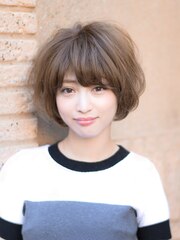 【hair make Marge】フラッフィーボブ