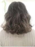 【Marlお客様スタイル】ふわふわボブのグラデーションカラー