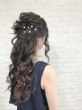 ヘアーサロン リベット(hair salon Libett) 【☆】結婚式ハーフヘアアレンジ・ヘアセット