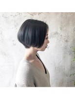 フィルドール(fild'or)&nbsp;～fildor～シンプル大人ボブ × ダークアッシュ【下郡 明野】