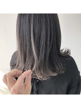 テクライズ 豊橋店(TECHRISE) ネイビー×地毛風シルバーハイライト