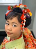 七五三ヘアセット