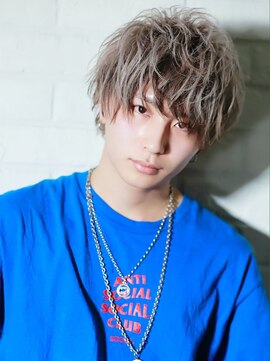 リップス 表参道店(LIPPS) ハイトーンブリーチ束感マッシュ【ナグショート】