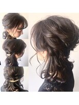 ディーリンク 南橋本店(HAIR MAKE DLINK) ハーフアップセット