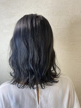 ヘアリゾートエーアイ 新宿西口店(hair resort Ai) ネイビーブラック【 AI新宿】