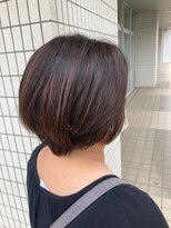 スタジオ アルファプラス 日暮里店(studio α+)&nbsp;レイヤーボブ×ナチュラルハイライト【スタジオアルファプラス】