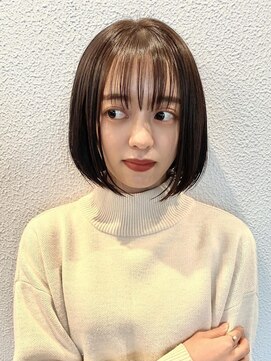 ブルーダー(Bruder) ミニボブ　似合わせ　大人ヘア　骨格