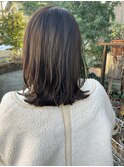 ミディアムヘア,ショコラベージュ[北習志野駅/インナーカラー]
