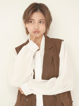 ルクスドレ 新宿(Luxe doree') くびれヘア/アースカラー/地毛風カラー/大人ヘルシー[新宿駅]