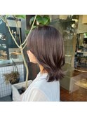 透ける ラベンダーグレージュ