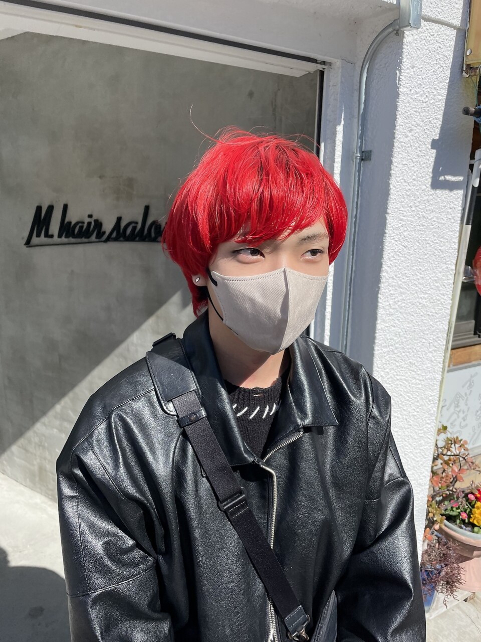 門田美穂】真っ赤なFukaseカラー♪♪：L176107760｜エムドットヘアー