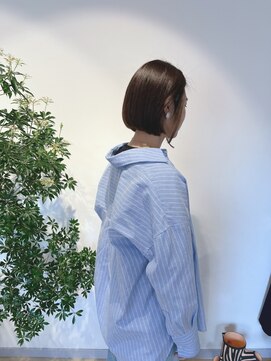 ノハナ(nohana) 【似合わせカット】切りっぱなしミディアムヘア
