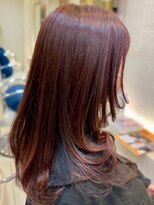 フリップビーアヴェダ(FLIP B AVEDA)&nbsp;本八幡×艶髪×暖色カラー×ケアブリーチ