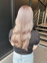 ロンド レア 天神大名店(Lond Le’a)&nbsp;ホワイトベージュダブルカラーケアブリーチハイトーンカラー韓国