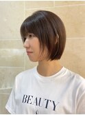 ナチュラルショートボブ