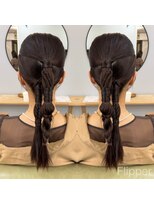 ラパニエ 博多(La panier)&nbsp;編みおろしアレンジ