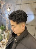 【三谷】リバースパーマ×スキンフェード◎ベリーショート