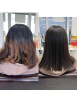 ハッシュタグフリーカミス(#Free kamisu)&nbsp;髪質改善ダイヤモンドストレート