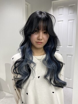 ゼスト 八王子店(ZEST) ブルーカラー/インナーカラー/永尾しおり