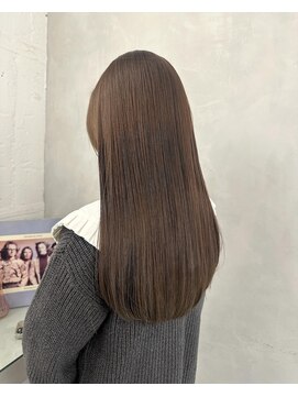 フォト 新宿(foto) ブリーチ無しベージュカラー