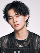 リップスヘアー 渋谷 annex(LIPPS hair)&nbsp;ツイストスパイラルパーマショートウルフセンターパート