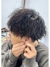 【諸住指名・ご新規様】メンズカット＋ツイストスパイラルパーマ ￥10000