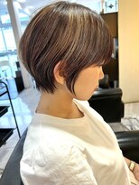 ロッティー(Lotti) 丸みショート×ハイライト@20代30代40代