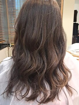 ヘアリゾート粋 トゥジュ 池袋東口店(tujuh) くすみカラー/ダークブラウン/髪質改善/セミロング
