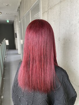 ガルボヘアー 名古屋栄店(garbo hair) #ガルボ#ハイトーン#エクステ#ブリーチ#レッドカラー