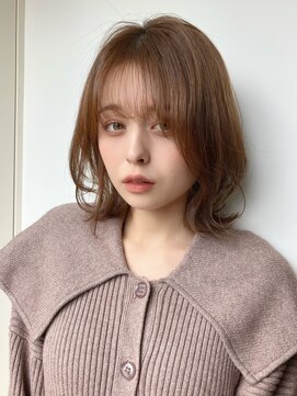 ユニックス モザイクモール港北店(UNIX) 【UNIX港北】くびれレイヤーセミディ#シースルーバング#小顔ヘア