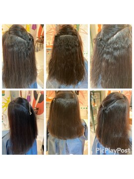 ハロー 三軒茶屋(hair Hello) セミロングストレート