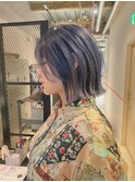 《大澤叶方》透明感抜群!アイスブルー