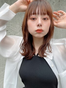 ルル(Lulu) ウォームブラウン ローレイヤーカット