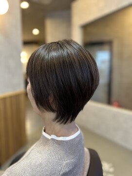 ニッケ ヘアーデザイン(nikke hair design) 生え癖矯正ショートウルフ