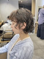 サンド 表参道(sand)&nbsp;ショートボブパーマ20代30代40代ショートパーマショート